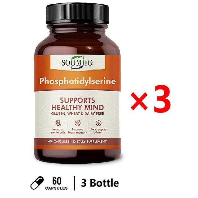 Vorallme Strongly Supports Cognitive Health And Brain Function, Relieves Anxiety And Supports Memory, Mental Alertness 60capsule-3 bottle on Productcaster.