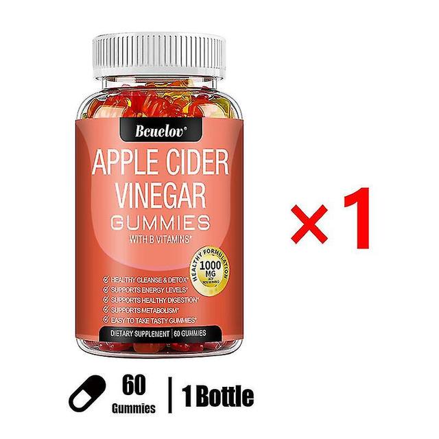 Apple Cider Vinegar Gummies - 1000 Mg Organische Acv voor immuunsysteem, Detox & Reiniging, Gummies alternatief voor Apple Cider Vinegar Capsules, ... on Productcaster.