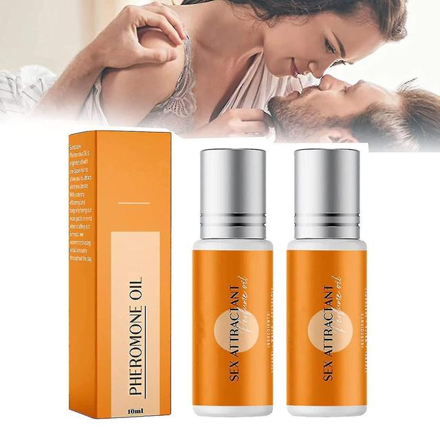 2pcs Pheromon Parfum, Sundazee Pheromonöl, natürliches Roll-on Pheromon Infused Essential Oil Parfüm Cologne-w on Productcaster.