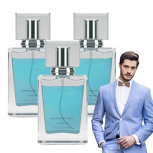 Cupid Charm Toilette For Men Pheromone-infused Cupid Hypnosis Fragrances For Men 3pcs on Productcaster.