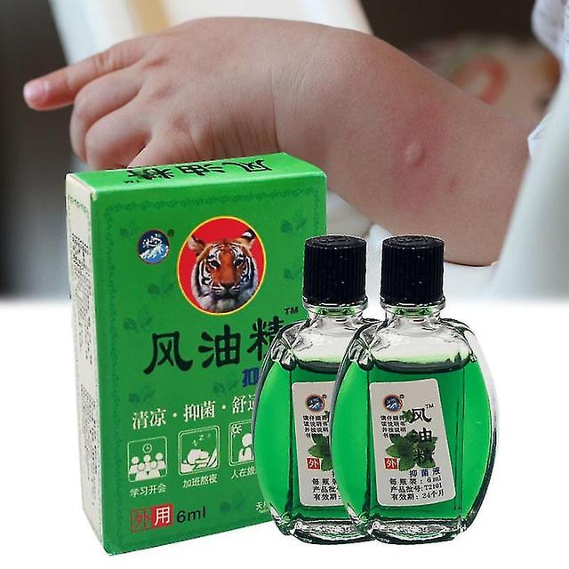 6 ml Fengyouqing myg afvisende antipruritisk forfriskende anti bevægelsessygdom Antiemetisk lindre smerter Flydende medicinsk olie Hk on Productcaster.