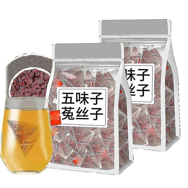 30/60/90pcs Five Flavors Of Goji Berry Tea Four Famous Bubbles Wolfberry Schisandra Dodder Pure Natural 60packs on Productcaster.