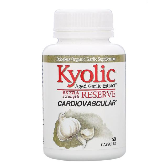 Kyolic, Aged Garlic Extract, Extra Strength Reserve, 60 Capsules on Productcaster.