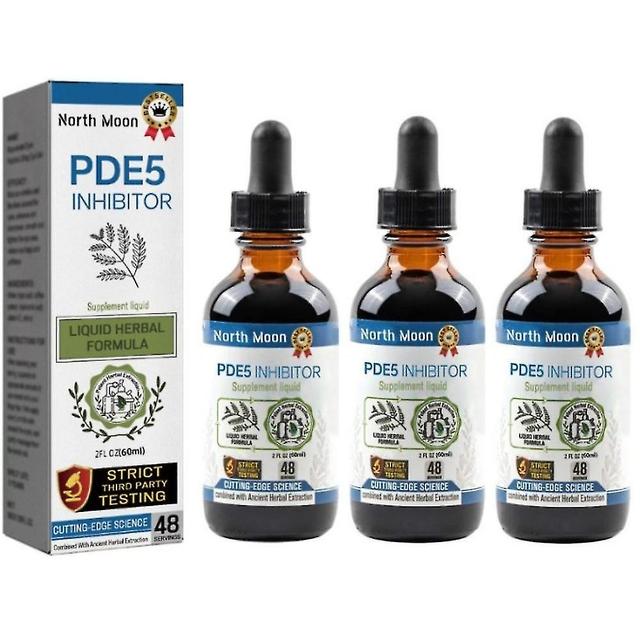 3pcs Pde5 Drops,natural Male Strengthening Drops,improving Hardness And Endurance-E on Productcaster.