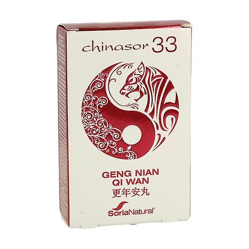 Soria Natural Chinasor 33 Geng Nian Qi Wan 30 tablets on Productcaster.