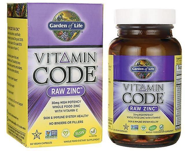 Garden of Life Vitamin Code Raw Zinc 60 vcaps 200 gr on Productcaster.