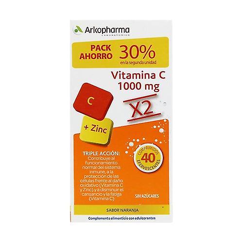 Arkopharma Arkovital Vitamin C 1000 Mg 2 units on Productcaster.