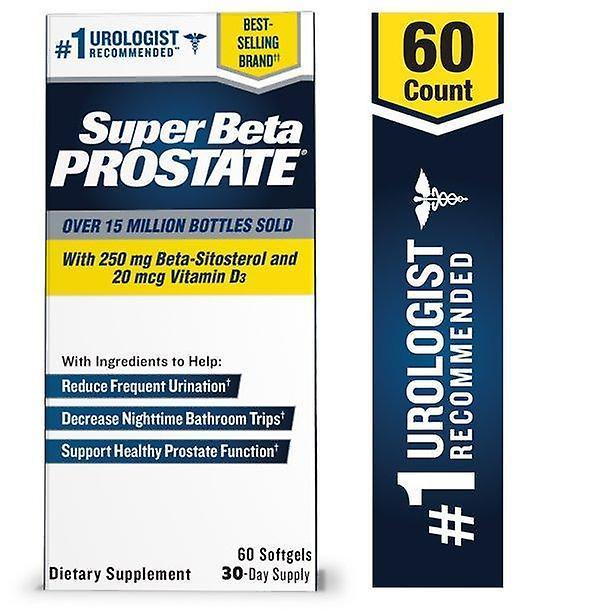 Super Beta Prostate Super beta prostata med beta sitosterol &vitamin d3, softgels, 60 ct on Productcaster.