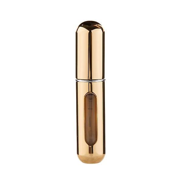 Beau Care 5ml Refillable Mini Perfume Spray Bottle shiny gold on Productcaster.