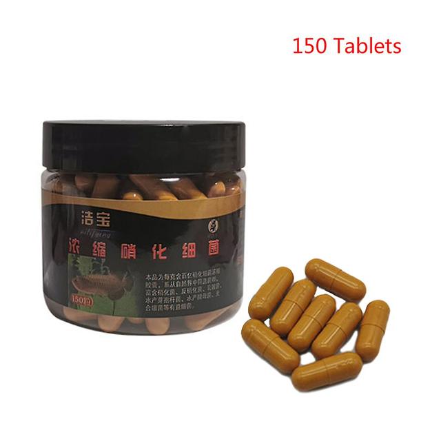 Aquarium Nitrifying Bacteria Super Concentrated Capsule Fish For Tank Pond Cleaning Water Purifier Supplies 150 capsules on Productcaster.