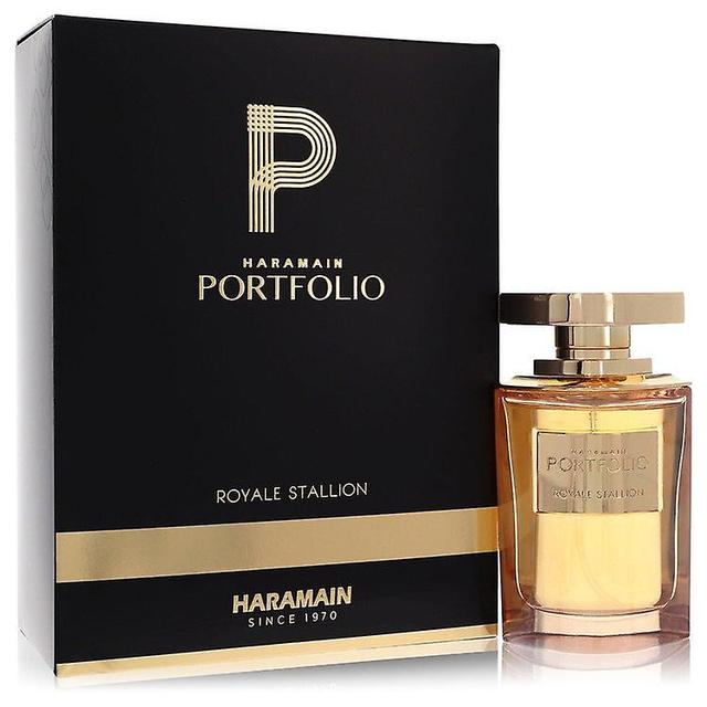 Al haramain portfolio royale stallion by al haramain - eau de parfum spray 2.5 oz on Productcaster.