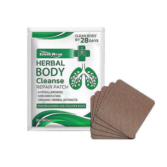 20/40/60pcs Herbal Lung Cleansing Detoxifying Repair Patch Size 60pcs on Productcaster.