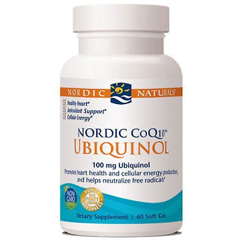 Nordic Naturals Nordic CoQ 10 Ubiquinol, 60 Softgels (balenie 3) on Productcaster.