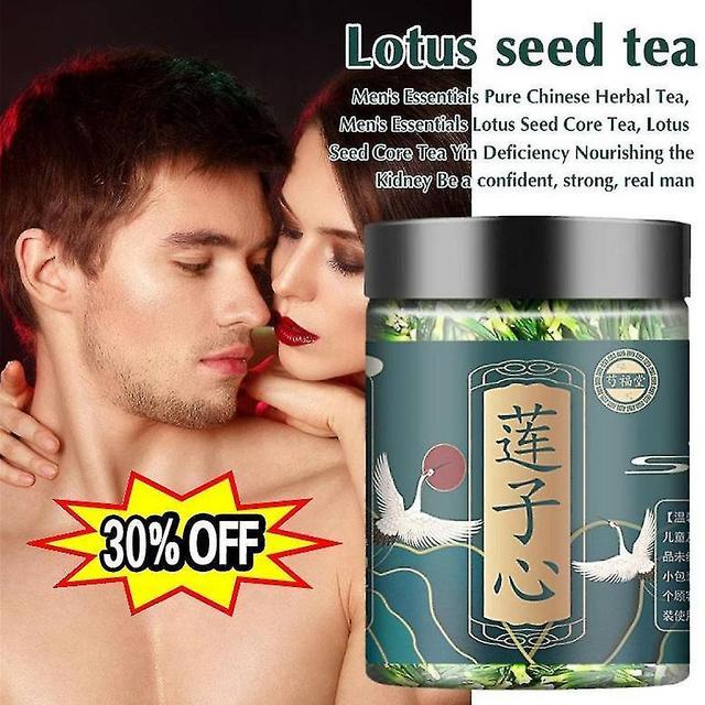 1-3pcs Lotus Seed Core Tea For Men Heart Energy Lianzixin Kidney Care Toning Boost [XH] 1pc on Productcaster.