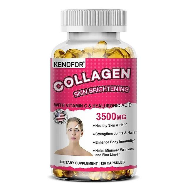 Vorallme Kollagen Kapseln Hautaufhellung Glutathion Gesunde Gelenkhaare Vitamin C Haut Schönheit Antioxidans Nahrungsergänzungsmittel 120 count-1 b... on Productcaster.