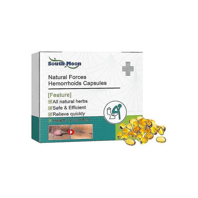 celebrate success 1-5box Herbal Hemorrhoids Capsules Repair Anal Treatment Internal Mixed External Hemorrhoid Piles Re 3 box on Productcaster.