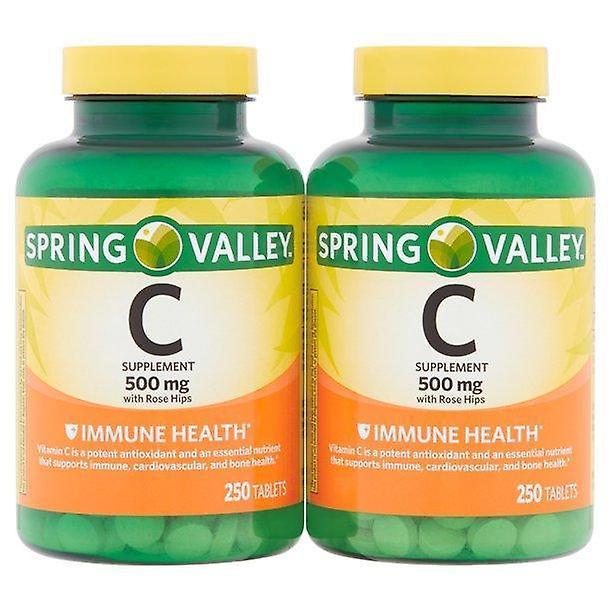 Spring valley vitamin c tablets, 500mg, 250ct, 2pk on Productcaster.