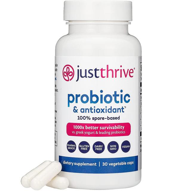 Just thrive: probiotic & antioxidant - 30 veg capsules on Productcaster.