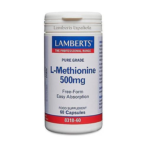 Lamberts L-Methionine 60 capsules of 500mg on Productcaster.