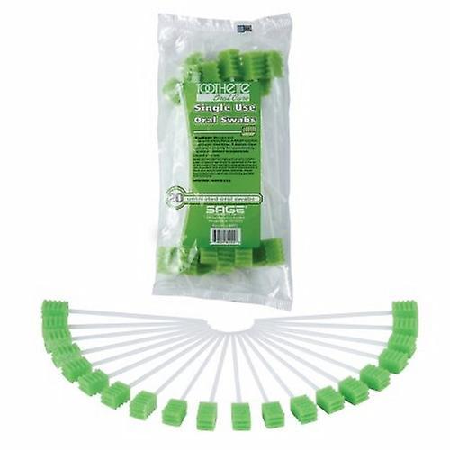 Sage Oral Swabstick Green, Count of 1 (Pack of 1) on Productcaster.