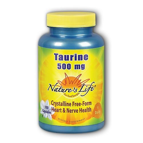 Nature's Life Prírodný život taurín, 500 mg,100 čiapky (balenie po 2) on Productcaster.