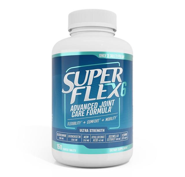 Newton Everett SUPERFLEX-6 Advanced Glucosamine Joint Care Complex 150 Tablets on Productcaster.