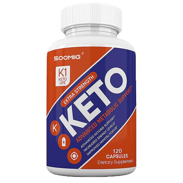 Vorallme Keto aptitkontroll fettförlust öka energinivåer sinne klarhet fokus fettförbränning booster 120capsules-A bottle on Productcaster.