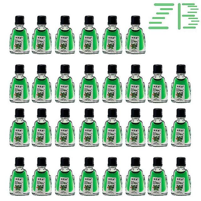 10/20/30pcs 2022 Nuevo bálsamo aceite refrescante medicinal natural para el dolor de cabeza mareo reumatismo abdominal dolor Fengyoujing Oil Hk 20pcs on Productcaster.