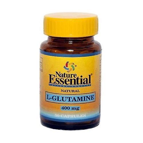 Nature Essential L-Glutamine 50 capsules of 400mg on Productcaster.