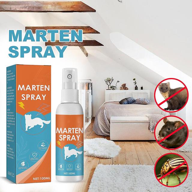 Szyskj Spray per topi Olio di menta piperita, Furetti Olio di menta piperita, Essenza di estratto di agrifoglio di sabbia di limone per il controll... on Productcaster.