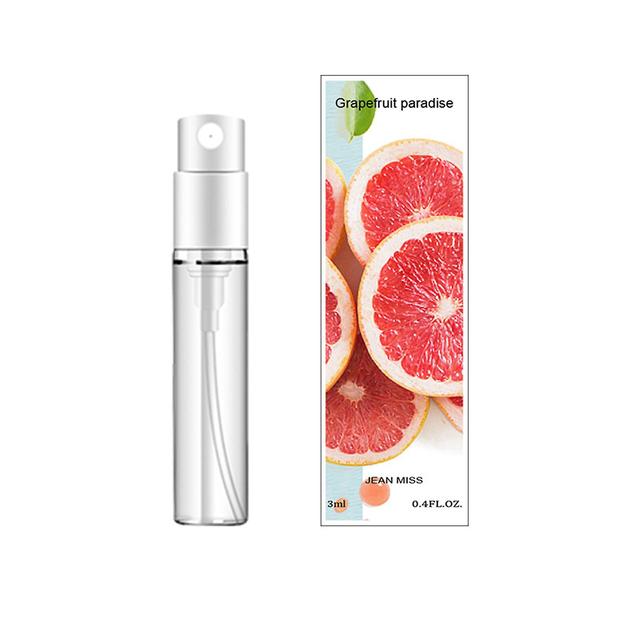 3ml Parfyme for menn og kvinner Varig Eau De Parfum Card Fragrance Grapefruit Paradise on Productcaster.