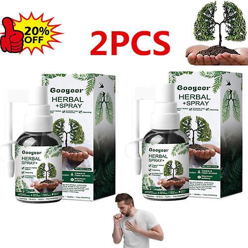 2 * Respinature Herbal Lung Cleanse Mist-Puissant Soutien pulmonaire, Herbal Care Essenc on Productcaster.