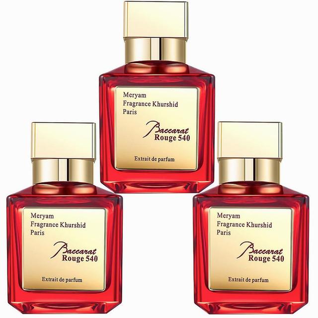 3pcs Baccarat Perfume Women's Long Lasting Floral Unisex Eau De Toilette Perfumes Lasting Natural Taste on Productcaster.