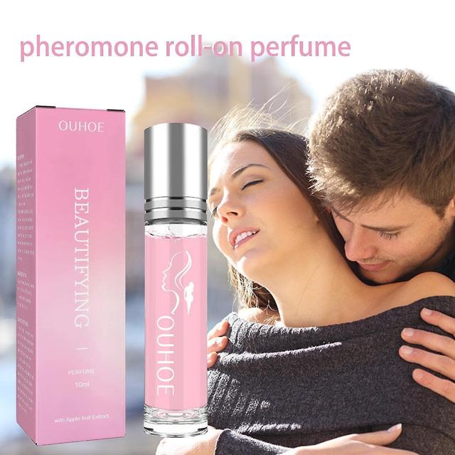 Perfumy feromonowe dla kobiet, przenośne perfumy damskie Rolls On | Długotrwały zapach brokatu, perfumy uwodzące, perfumy dla kobiet, aby przyciągn... on Productcaster.