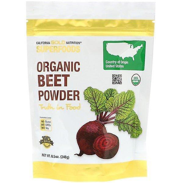 California Gold Nutrition, Superfoods, Organic Beet Powder, 8.5 oz (240 g) on Productcaster.