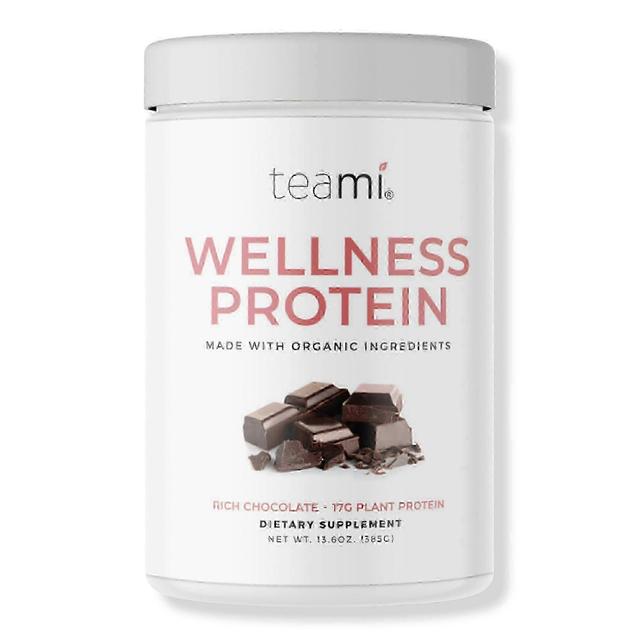 Teami Blends Teami mezcla proteína de bienestar de origen vegetal, chocolate rico, 13.6 oz on Productcaster.