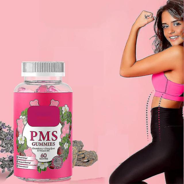 Pms Supplement Gummies - Pms Vitamins For Women Teens - Pms Relief Periods - Cramps, Bloating, Mood Disorders 3 pcs on Productcaster.