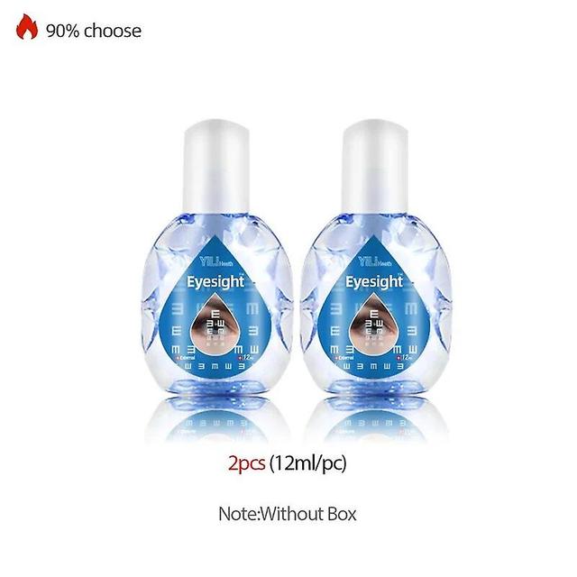 Jinzhaolai Näön parannus 12ml Eye Clean Tippa Lievittää näön hämärtymistä Lääketieteellinen puhdistus Detox Punaisille Ja Kuiville Silmille 2kpl (i... on Productcaster.