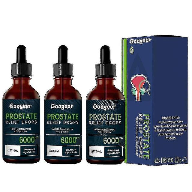 3pcs Prostate Treatment Drops ; Advance Supplement To Support Prostate Health on Productcaster.