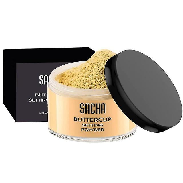 Sacha Buttercup Setting Powder - Fine-milled and Flash-friendly BOGO Offer on Productcaster.