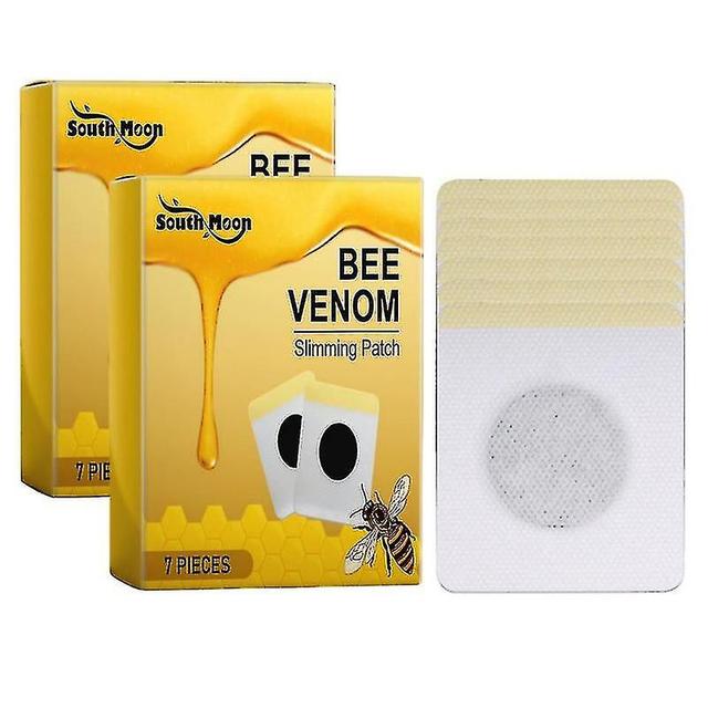 7/14/21pcs 2024 Bee Venom Lymphatic Drainage & Slimming Patch 14pcs on Productcaster.