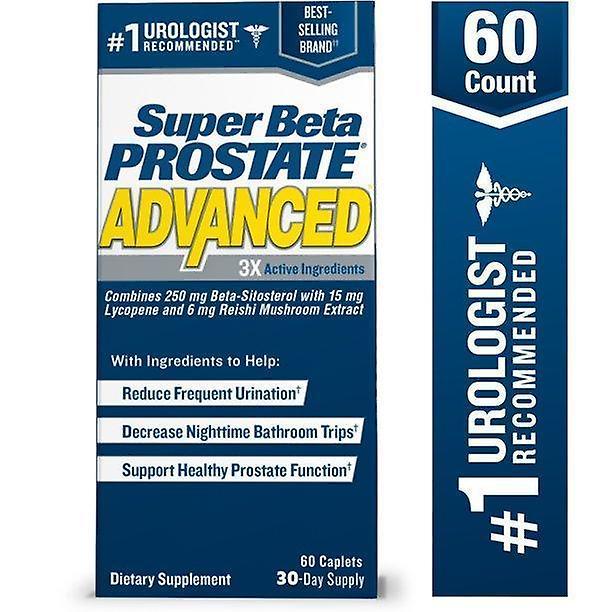 Super beta prostate advanced - prostate supplement for men, capsules, 60 ct on Productcaster.