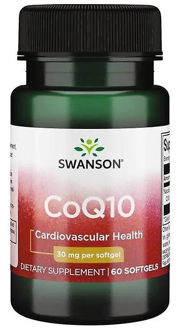 Swanson CoQ10 30 mg 60 Capsules 30 gr on Productcaster.