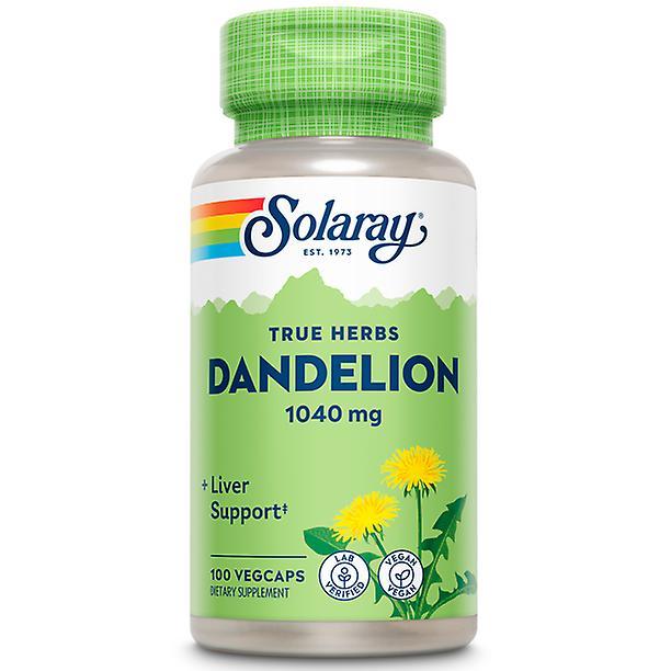 Solaray dandelion root 1040mg | healthy liver, kidney, digestion & water balance support | whole root 100 vegcaps on Productcaster.