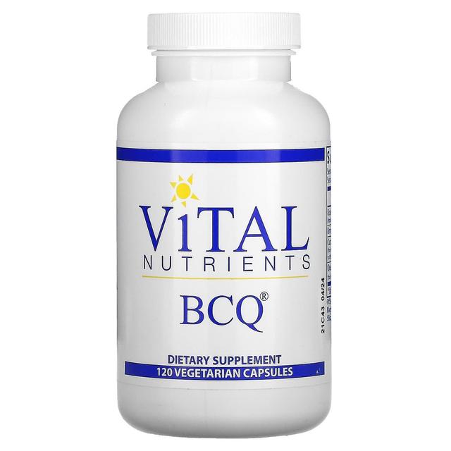 Vital Nutrients, BCQ, 120 Vegetarian Capsules on Productcaster.