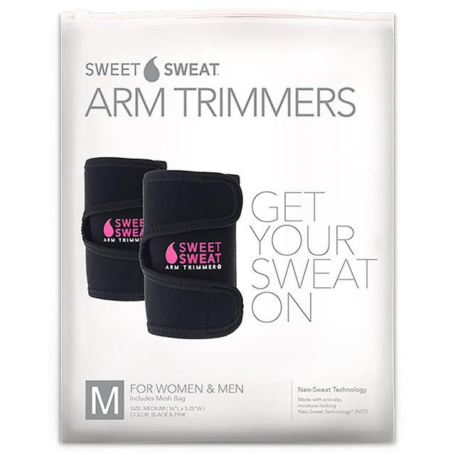 Sports Research, Sweet Sweat Arm Trimmers, Unisex-Regular, Pink, 1 Pair on Productcaster.