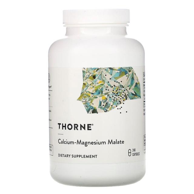 Thorne Research, Calcium-Magnesium Malate, 240 Capsules on Productcaster.