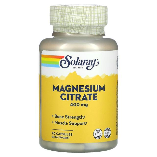 Solaray, Magnesium Citrate, 133 mg, 90 Capsules on Productcaster.