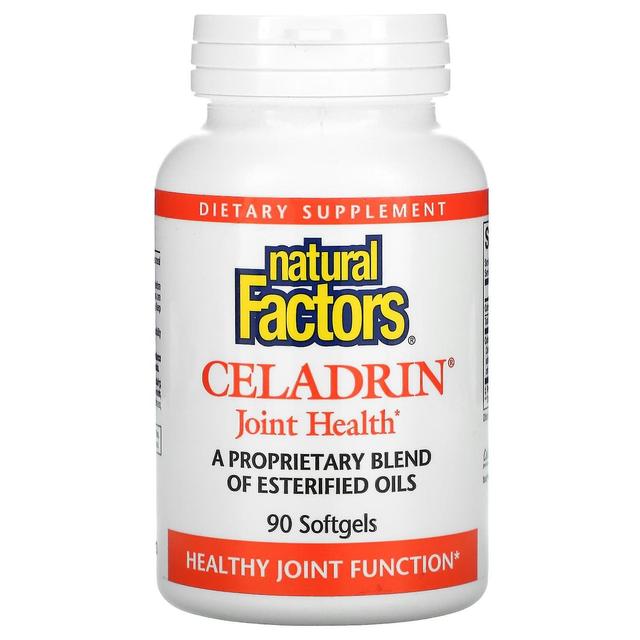 Natural Factors, Celadrin, Joint Health, 90 Softgels on Productcaster.