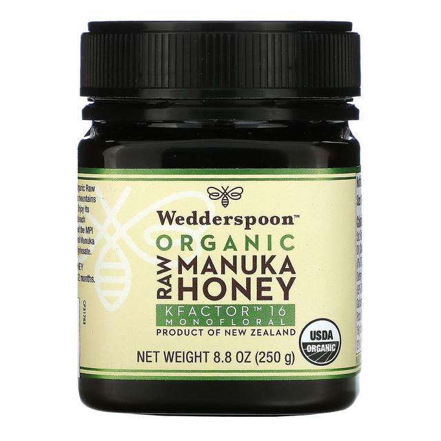 Wedderspoon, Organic Raw Manuka Honey, KFactor 16, 8.8 oz (250 g) on Productcaster.